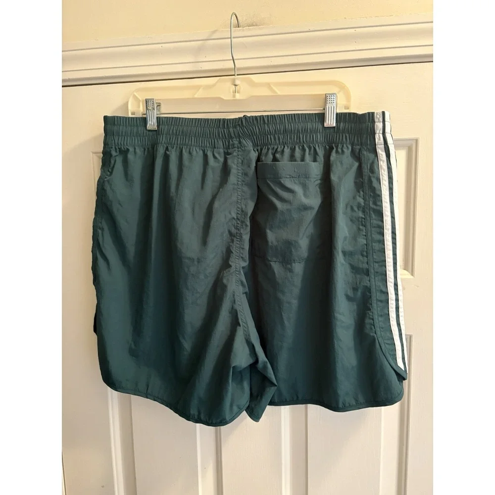 Adidas Original Mens Green 3 Stripe 5" Inseam Sprinter Shorts Size XL IM9416 NWT - Picture 2 of 6